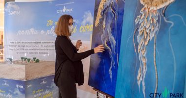 Opere de artă-statement, din chiștocuri colectate de pe litoral, vor fi licitate în beneficiul naturii, la City Park Mall - 3