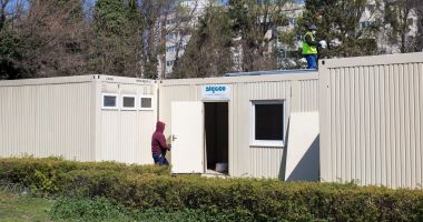 Stire din Politică-Administrație : CJC a dat în folosință containerele modulare de la Spitalul Județean