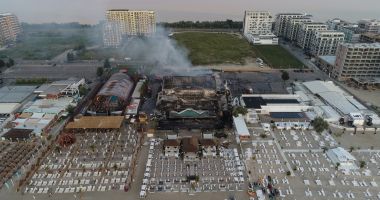 Incendiu mistuitor la fostul club Bamboo din Mamaia. TOTUL ESTE SCRUM! - 4