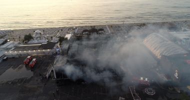 Incendiu mistuitor la fostul club Bamboo din Mamaia. TOTUL ESTE SCRUM! - 5