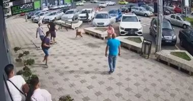 Stire din Eveniment : Imagini cu răfuiala clanurilor din Bacău! Împuşcături, atacuri cu săbii şi bolovani