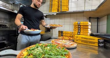 Stire din Social : Pizza San Marco lasă orașul Constanța fără cuvinte. La propriu!