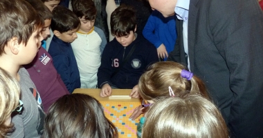 Stire din Cultură-Educație : Club de scrabble la Școala nr. 16