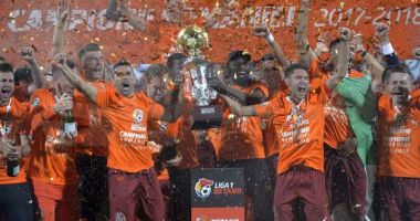 Fotbal / CFR Cluj a câștigat titlul de campioană a României pentru a patra oară