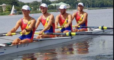 Stire din Sport : Aur pentru România! Echipajul masculin de patru rame, cea mai strălucitoare medalie la CM de canotaj