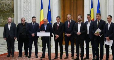 Stire din Politică-Administrație : Liderii PSD-PNL-UDMR-USR și Minoritățile Naționale au decis constituirea unei coaliții pro-europene