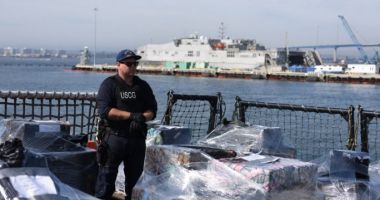 Stire din Actualitate : 13 tone de cocaină, capturate în timpul unor operațiuni recente