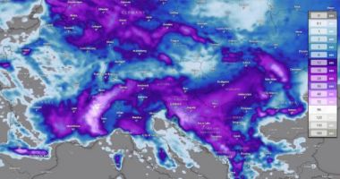 Cod roșu de furtuni puternicie. Meteorologii au emis alerte