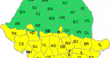 Stire din Social : AVERTIZARE METEO PENTRU CONSTANȚA / Cod galben de ploi abundente și vânt puternic