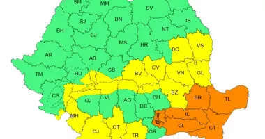 Stire din Social : Constanța sub cod portocaliu. Rafale de vânt și vizibilitate redusă