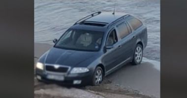 Stire din Eveniment : UPDATE Conducătorul teribilist de pe plajă a fost identificat și amendat