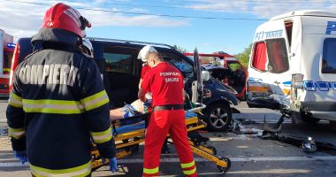 Stire din Eveniment : Coliziune în lanț între trei motociclete și un TIR între Corbu și Năvodari