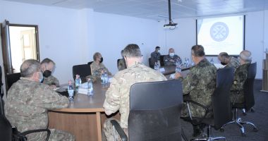 Comandanţi din armatele SUA şi Marea Britanie, în vizită de lucru, în Poligonul Capu Midia - 1