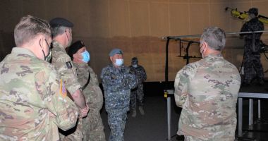 Comandanţi din armatele SUA şi Marea Britanie, în vizită de lucru, în Poligonul Capu Midia - 2