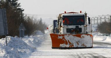 Compania naţională de drumuri se pregătește pentru iarnă!