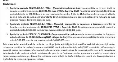 Dezvoltarea mobilității urbane, prin Programul Regional Sud-Est 2021-2027 - 2