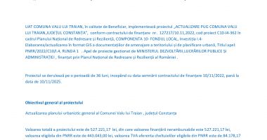 „PNRR: Fonduri pentru România modernă și reformată!” - 2