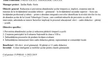 Comunicat de presă PNRAS - 2