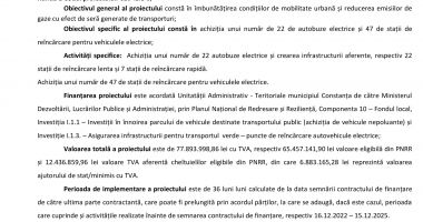 Achiziția de autobuze cu emisii de carbon scăzute, destinate transportului public și crearea infrastructurii aferente - 2