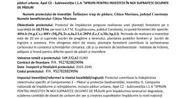Înființare trup de pădure, Ghiza Mariana, județul Constanța - 2