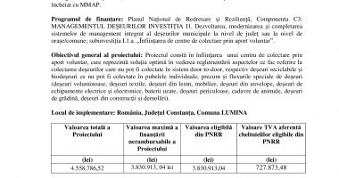 „PNRR: Fonduri pentru România modernă și reformată!” - 2