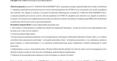 „Proiect co-finanţat din Fondul European de Dezvoltare Regională prin Programul  Operaţional Competitivitate 2014-2020” - 2