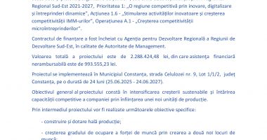 Construire imobil cu regim de înălțime parter înalt, cu funcțiunea atelier de tâmplărie, confecții metalice, realizare parcaje la sol, amenajare spații verzi, alei carosabile și pietonale - 2