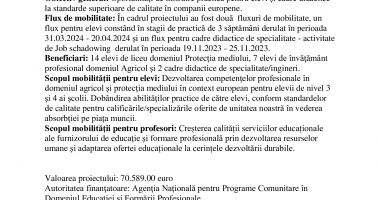 LICEUL TEHNOLOGIC TOPRAISAR, JUDEŢUL CONSTANŢA - 2