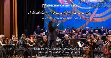 Stire din Cultură-Educație : Concert simfonic "Medalion – Dinos Constantinides", la Teatrul "Oleg Danovski"