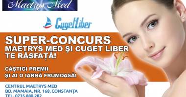 Stire din Sănătate : SUPER-CONCURS. Maetrys Med și Cuget Liber te răsfață!