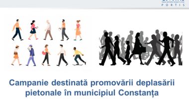 Stire din Social : Concursul "Mergi pe Jos! E simplu și sănătos!" încurajează mobilitatea pietonală