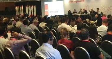 Conducerea SLN participă  la Congresul ITF,  din Singapore - 2