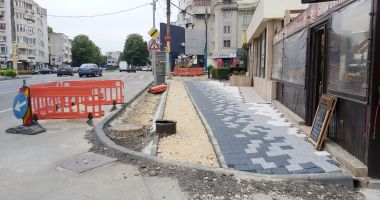 Stire din Politică-Administrație : Confort Urban continuă lucrările de modernizare a bulevardului Mamaia