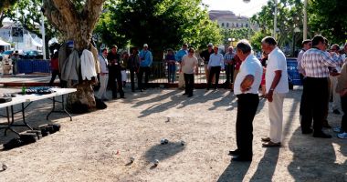Concurs de petanque  pe plaja din Vama Veche