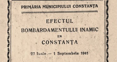 Constanța, 1941. Zona peninsulară în timpul bombardamentului rusesc - Imagini de colecție - 2
