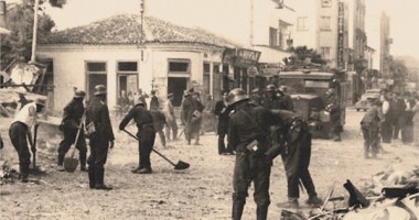 Constanța, 1941. Zona peninsulară în timpul bombardamentului rusesc - Imagini de colecție - 10