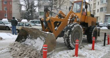 Primăria Constanța. Unde intervin utilajele și lucrătorii pentru deszăpezire