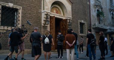 Constanța, platou de filmare pentru lungmetrajul "Om - Câine" - 3