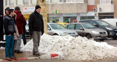 Constanța, plină de mormane de zăpadă - 11