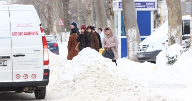 Constanța, plină de mormane de zăpadă - 10