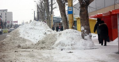 Constanța, plină de mormane de zăpadă - 9
