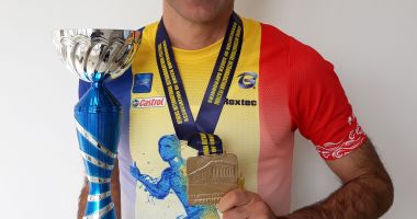 A alergat 24 de ore!  Constănțeanul Daniel Antonaru, argint la Festivalul Internațional de Ultramaraton - 2