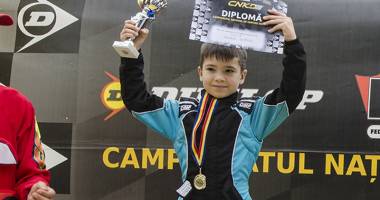 Constănțeanul George Onoaie,  pe locul doi  la CN de karting - 2