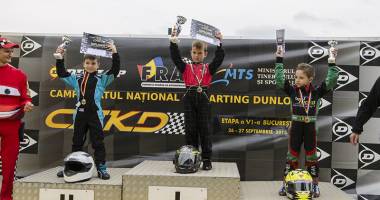 Stire din Sport : Constănțeanul George Onoaie,  pe locul doi  la CN de karting