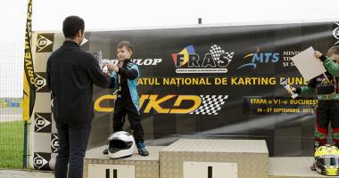 Constănțeanul George Onoaie,  pe locul doi  la CN de karting - 7
