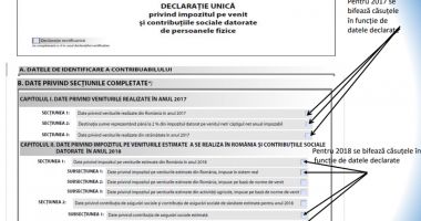 Stire din Economie : Consultanță pentru contribuabilii care trebuie să depună declarația unică