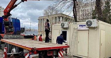 Stire din Social : Containere speciale pentru personalul Spitalului de Boli Infecțioase Constanța