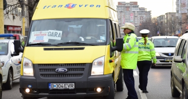 Galerie foto. Controale ale polițiștilor pe bulevardul Lăpușeneanu din Constanța - 5