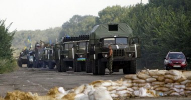 Stire din Actualitate : Ucraina / Un convoi umanitar german se îndreaptă spre est