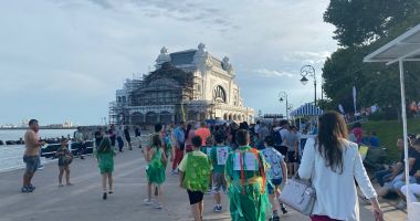 De Ziua Mediului, copiii constănțeni participă la activități educative pe faleza Cazinoului - 3